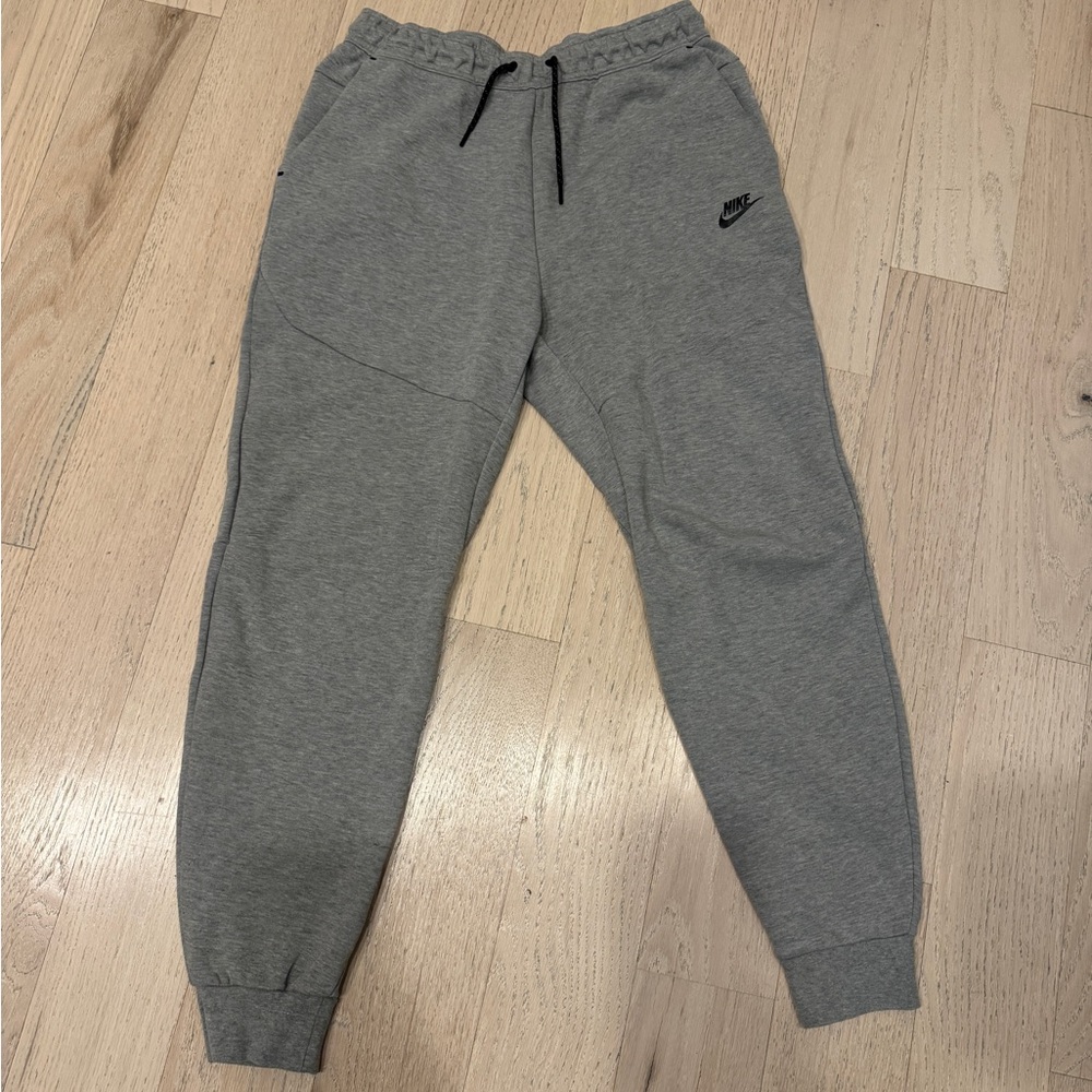 Nike Grey Joggers with Black Logo